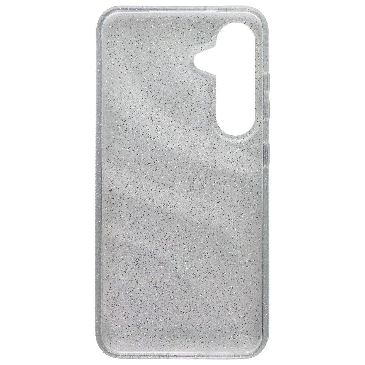 ZAGG Milan Series Case for Samsung Galaxy S25 - Glitter Swirl Silver