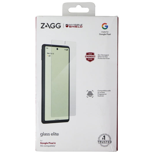 ZAGG InvisibleShield (Glass Elite) Screen Protector for Google Pixel 6 - Clear Cell Phone - Screen Protectors Zagg - Simple Cell Bulk Wholesale Pricing - USA Seller