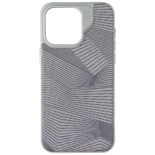 ZAGG London Snap Case for MagSafe for Apple iPhone 15 Pro Max - Gray Geo Cell Phone - Cases, Covers & Skins Zagg - Simple Cell Bulk Wholesale Pricing - USA Seller