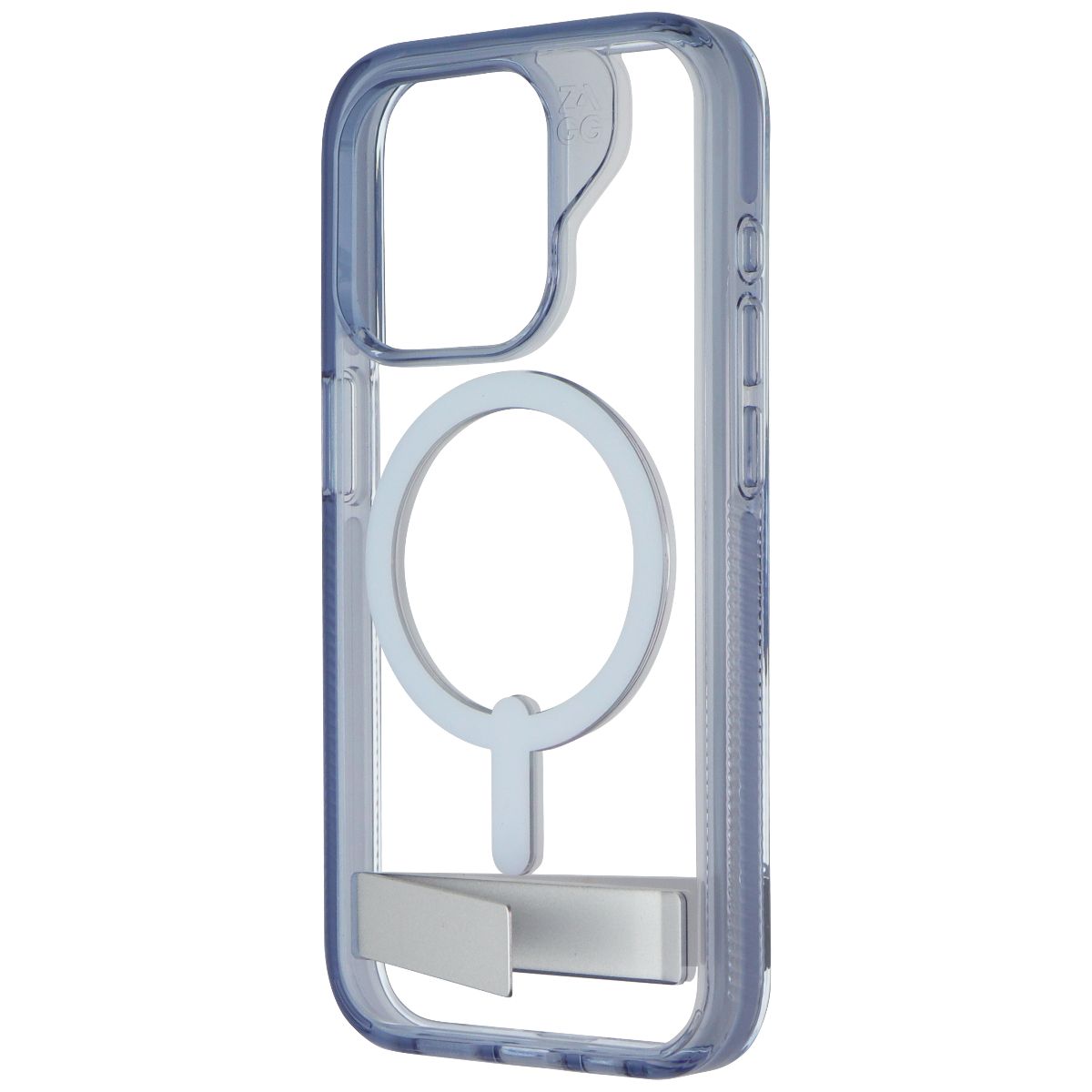 ZAGG Santa Cruz Snap with Kickstand Ultra Slim Case for iPhone 15 Pro Blue/Clear Cell Phone - Cases, Covers & Skins Zagg - Simple Cell Bulk Wholesale Pricing - USA Seller