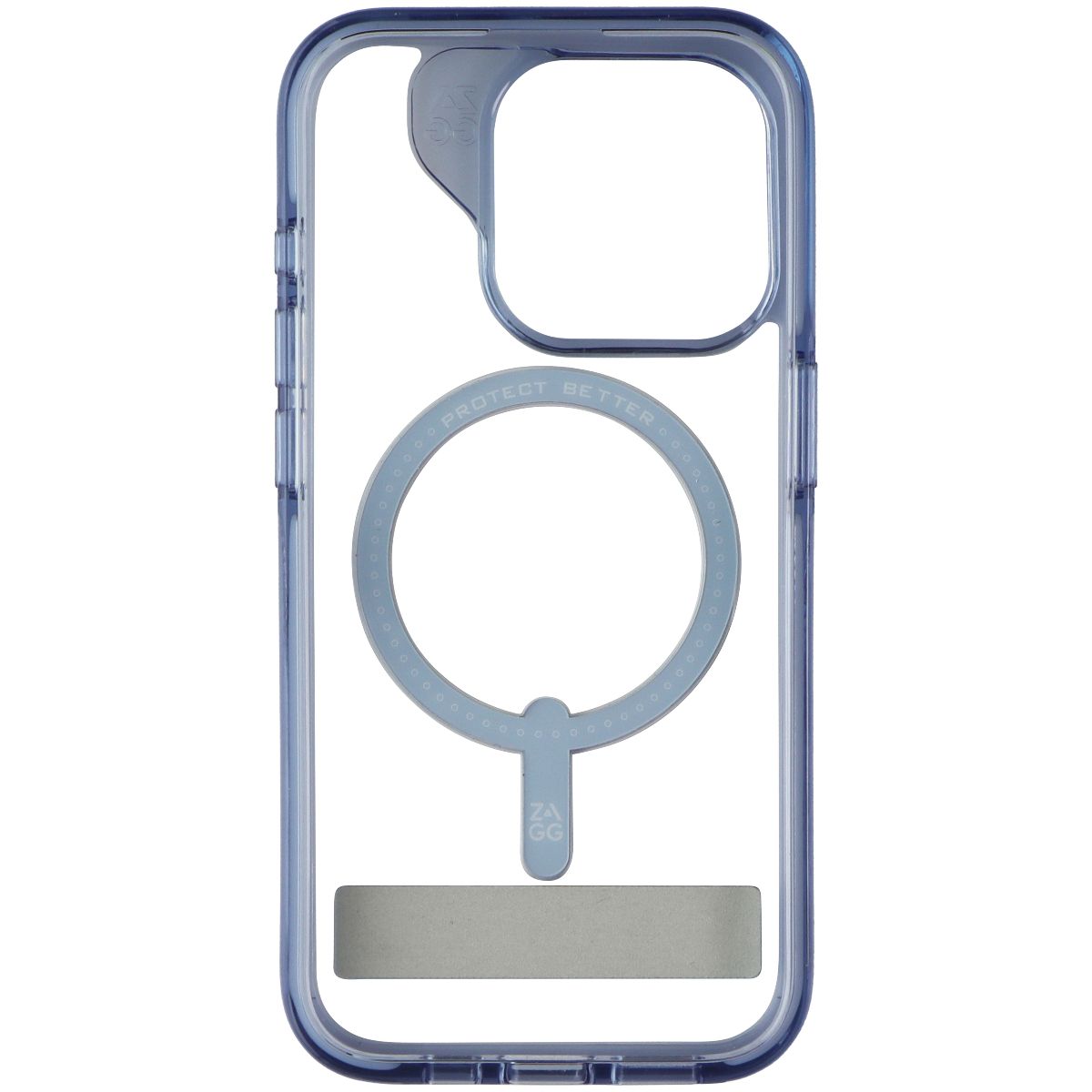 ZAGG Santa Cruz Snap with Kickstand Ultra Slim Case for iPhone 15 Pro Blue/Clear Cell Phone - Cases, Covers & Skins Zagg - Simple Cell Bulk Wholesale Pricing - USA Seller