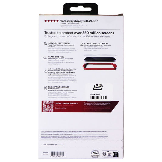 ZAGG Invisible Shield Fusion Screen Protector for Samsung Galaxy S24 Ultra Cell Phone - Screen Protectors Zagg - Simple Cell Bulk Wholesale Pricing - USA Seller