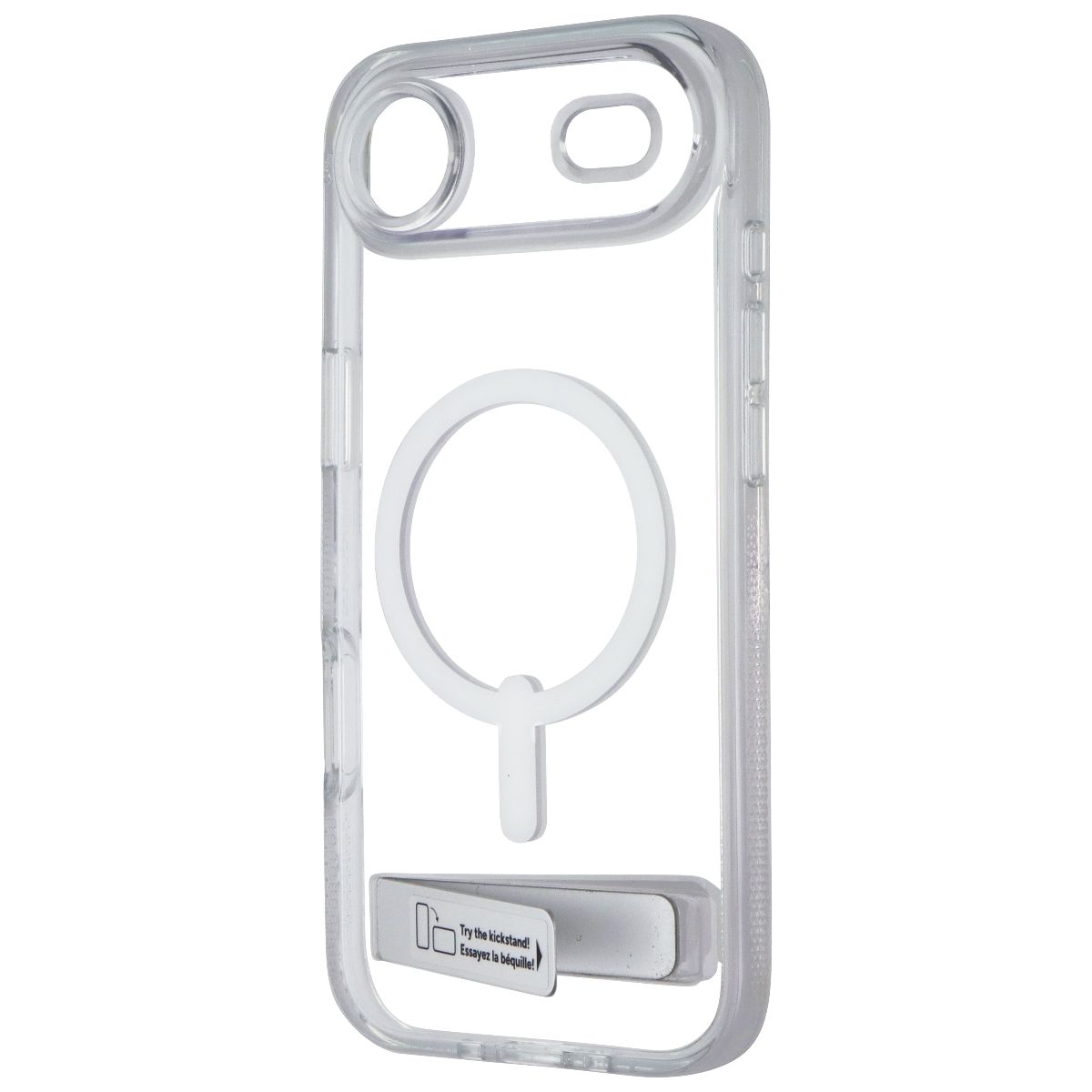 ZAGG Crystal Palace Snap Kickstand Case for MagSafe for iPhone 17 Air - Clear