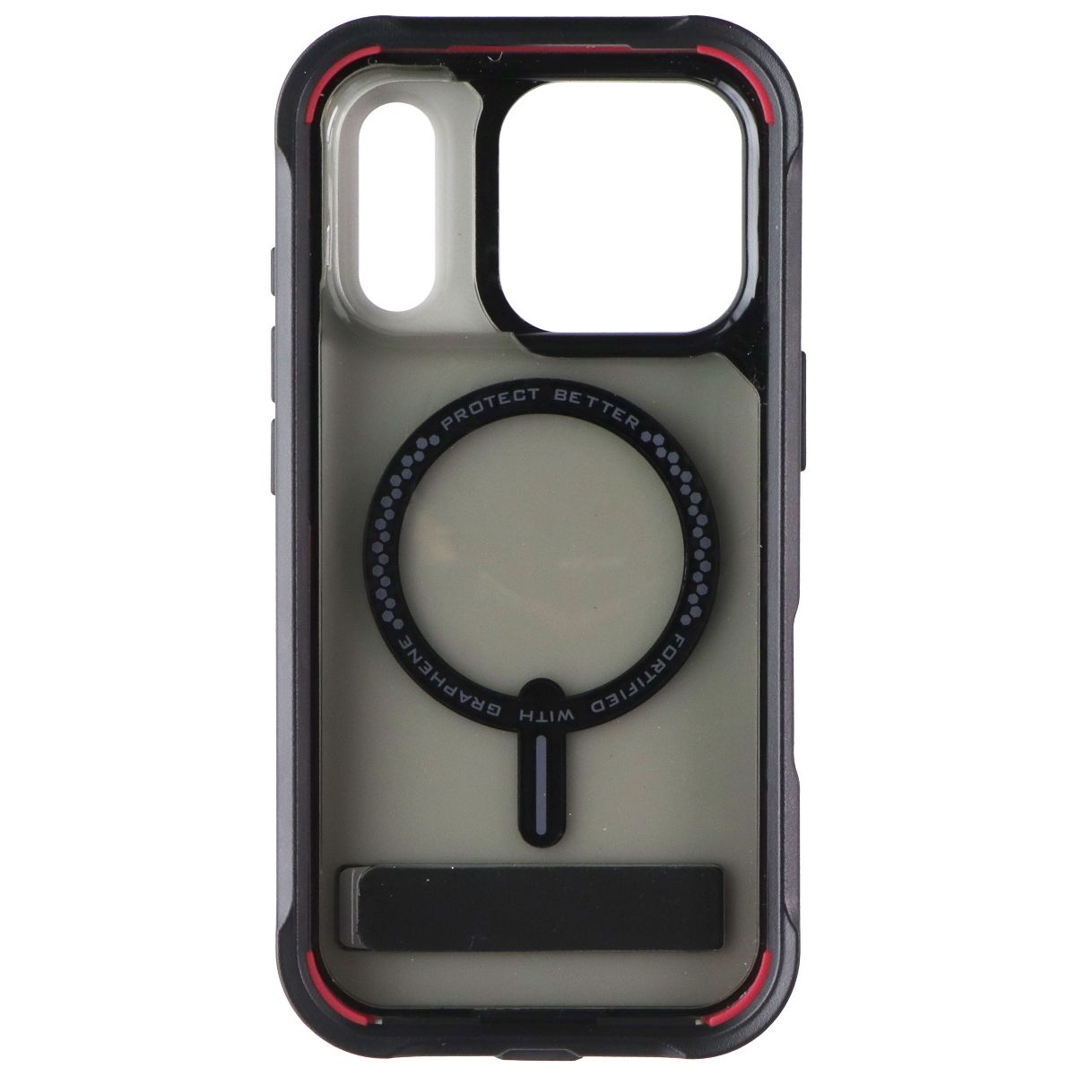 ZAGG Rainier Case with Kickstand for MagSafe for Apple iPhone 17 Pro - Smoke Cell Phone - Cases, Covers & Skins Zagg - Simple Cell Bulk Wholesale Pricing - USA Seller