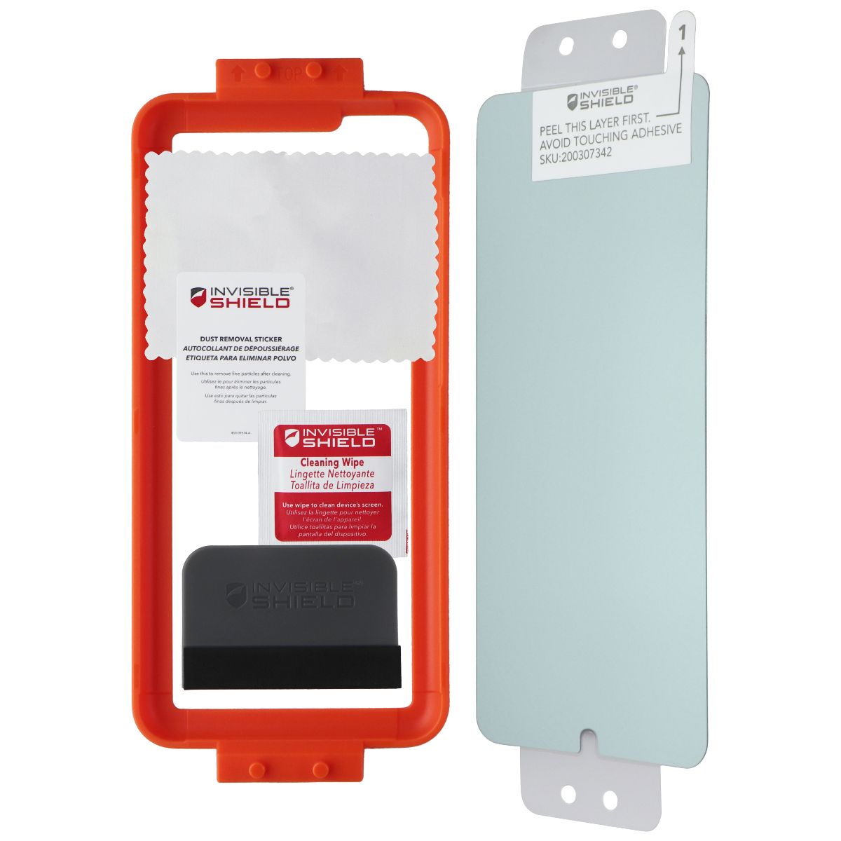 ZAGG InvisibleShield (GlassFusion VisionGuard+) Screen for Galaxy S21 5G - Clear Cell Phone - Screen Protectors Zagg - Simple Cell Bulk Wholesale Pricing - USA Seller