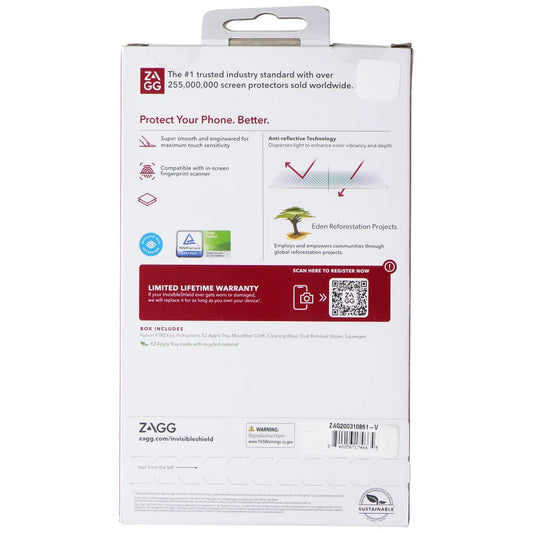 ZAGG InvisibleShield Fusion XTR2 Eco Screen Protector for Samsung Galaxy S23 Cell Phone - Screen Protectors Zagg - Simple Cell Bulk Wholesale Pricing - USA Seller