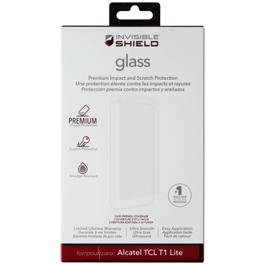 ZAGG Invisible Shield Glass Screen Protector for Alcatel TCL T1 Lite Cell Phone - Screen Protectors Zagg - Simple Cell Bulk Wholesale Pricing - USA Seller