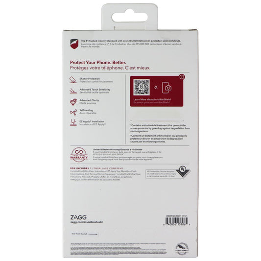 ZAGG Invisible Shield Ultra Clear Screen Protector for Samsung Galaxy S22+ Cell Phone - Screen Protectors Zagg - Simple Cell Bulk Wholesale Pricing - USA Seller