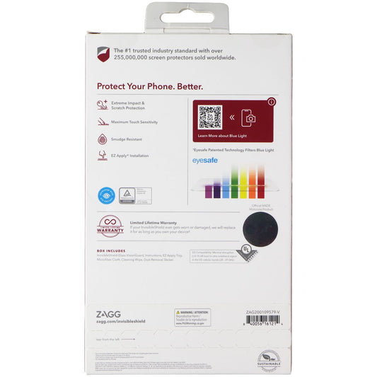 ZAGG InvisibleShield Glass Visionguard Screen for Moto G Stylus 5G (2022) Cell Phone - Screen Protectors Zagg - Simple Cell Bulk Wholesale Pricing - USA Seller