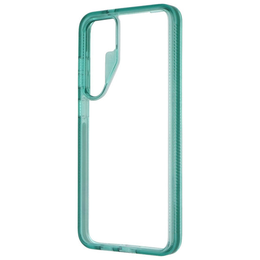 ZAGG Santa Cruz Case for Samsung Galaxy S24+ (Plus) - Clear/Aquamarine Blue