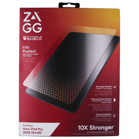 ZAGG XTR3 Tempered Glass for Apple iPad Pro 11-inch (M4, 2024) - Clear iPad/Tablet Accessories - Screen Protectors Zagg - Simple Cell Bulk Wholesale Pricing - USA Seller