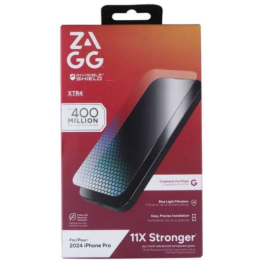 ZAGG Invisible Shield (Glass XTR4) Screen Protector for Apple iPhone 16 Pro Cell Phone - Screen Protectors Zagg - Simple Cell Bulk Wholesale Pricing - USA Seller