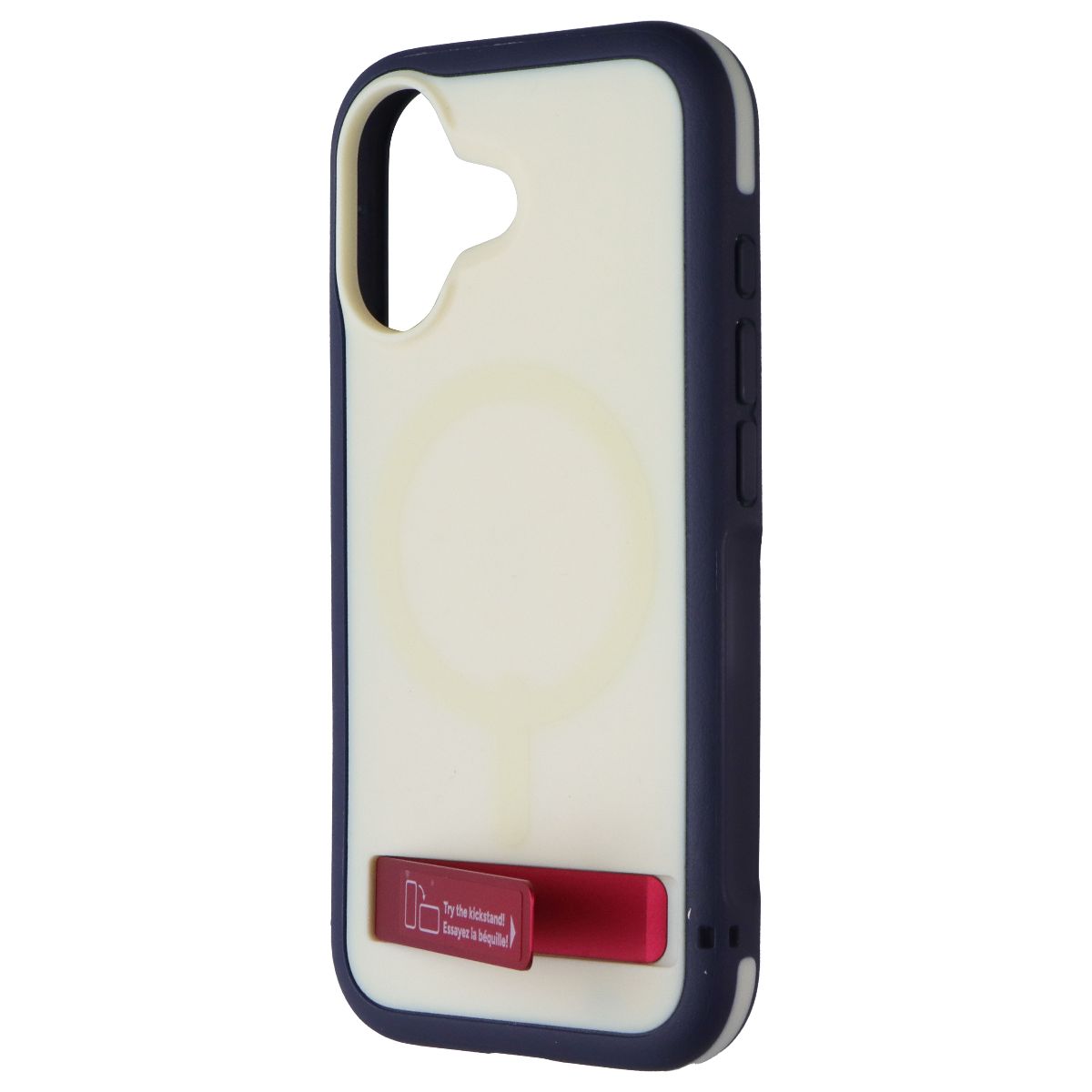 ZAGG Sedona Snap with Kickstand Case for MagSafe for iPhone 17 - Red/Blue Cell Phone - Cases, Covers & Skins Zagg - Simple Cell Bulk Wholesale Pricing - USA Seller