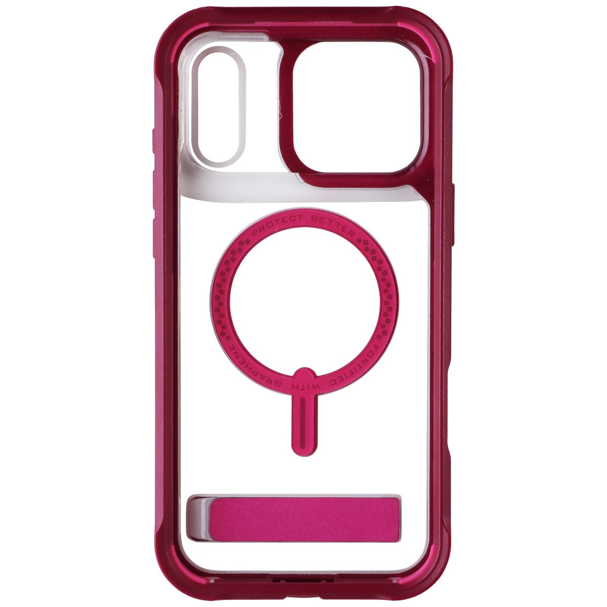 ZAGG Rainier Kickstand MagSafe Case for Apple iPhone 17 Pro Max - Black Cherry Cell Phone - Cases, Covers & Skins Zagg - Simple Cell Bulk Wholesale Pricing - USA Seller