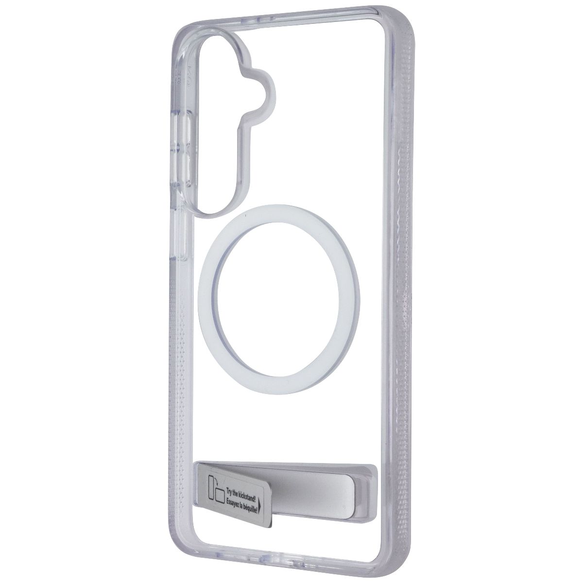 ZAGG Crystal Palace Snap Case with Kickstand for Samsung Galaxy S26 Plus - Clear Cell Phone - Cases, Covers & Skins Zagg - Simple Cell Bulk Wholesale Pricing - USA Seller