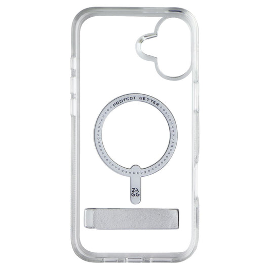 ZAGG Crystal Palace Snap Kickstand Case for MagSafe for iPhone 16 Plus - Clear Cell Phone - Cases, Covers & Skins Zagg - Simple Cell Bulk Wholesale Pricing - USA Seller