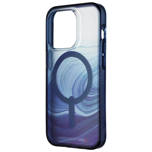 ZAGG Gear4 Milan Snap Series Case for MagSafe for iPhone 14 Pro - Blue Swirl Cell Phone - Cases, Covers & Skins Zagg    - Simple Cell Bulk Wholesale Pricing - USA Seller