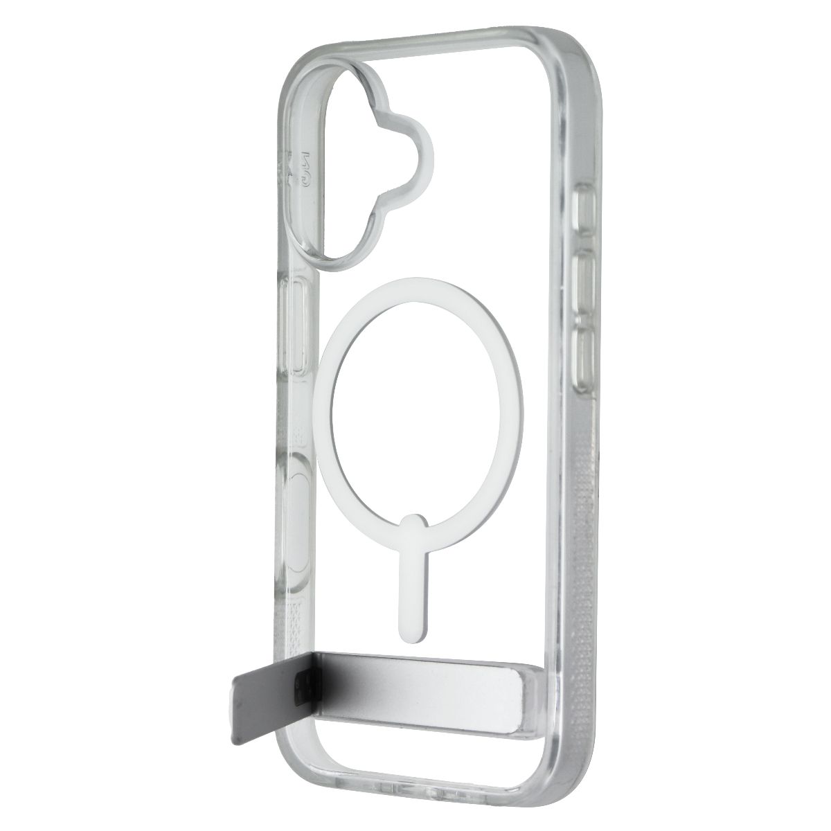 ZAGG Crystal Palace Snap Kickstand Case for MagSafe for Apple iPhone 16 - Clear Cell Phone - Cases, Covers & Skins Zagg - Simple Cell Bulk Wholesale Pricing - USA Seller