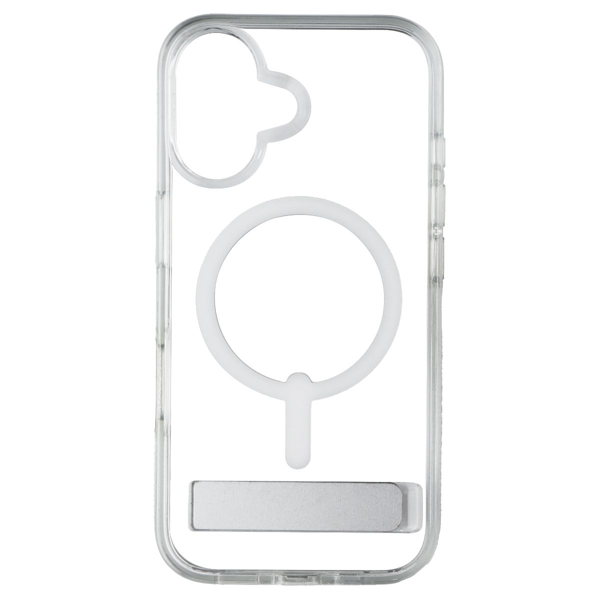 ZAGG Crystal Palace Snap Kickstand Case for MagSafe for Apple iPhone 16 - Clear Cell Phone - Cases, Covers & Skins Zagg - Simple Cell Bulk Wholesale Pricing - USA Seller