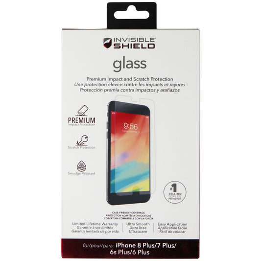 ZAGG InvisibleShield (Glass) Screen Protector for iPhone 8 Plus/7 Plus/6s Plus
