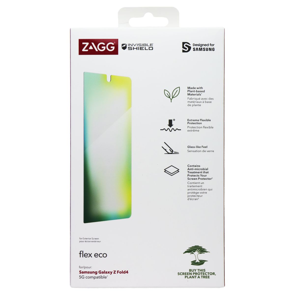 ZAGG Invisible Shield Flex Eco Screen Protector for Samsung Galaxy Z Fold4