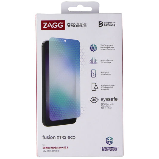 ZAGG Invisible Shield Fusion XTR2 Eco Screen Protector for Samsung Galaxy S23 Cell Phone - Screen Protectors Zagg    - Simple Cell Bulk Wholesale Pricing - USA Seller