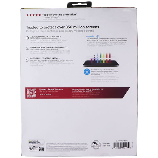 ZAGG Invisible Shield XTR3 Screen Protector for Samsung Galaxy Tab A9+ iPad/Tablet Accessories - Screen Protectors Zagg - Simple Cell Bulk Wholesale Pricing - USA Seller