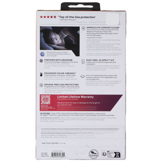 ZAGG Invisible Shield XTR4 Screen + Camera Lens Protectors for Apple iPhone 16 Cell Phone - Screen Protectors Zagg - Simple Cell Bulk Wholesale Pricing - USA Seller