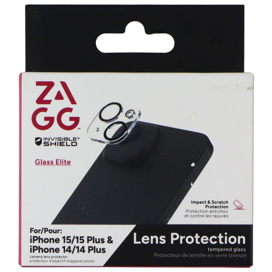 ZAGG InvisibleShield Glass Elite Lens Protector for iPhone 15/15 Plus/14/14 Plus Cell Phone - Screen Protectors Zagg - Simple Cell Bulk Wholesale Pricing - USA Seller