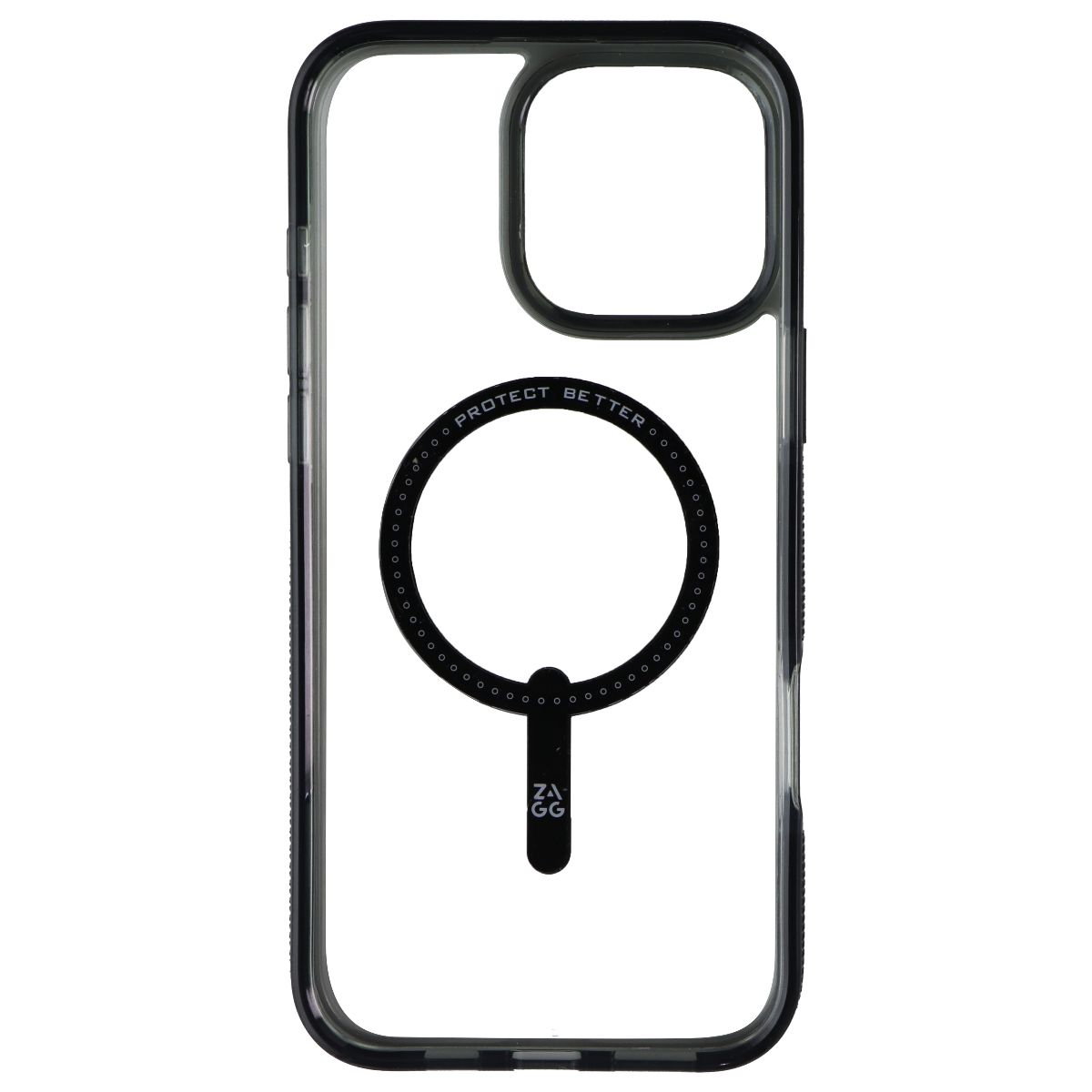 ZAGG Santa Cruz Snap Case for MagSafe for Apple iPhone 16 Pro Max - Black/Clear Cell Phone - Cases, Covers & Skins Zagg - Simple Cell Bulk Wholesale Pricing - USA Seller