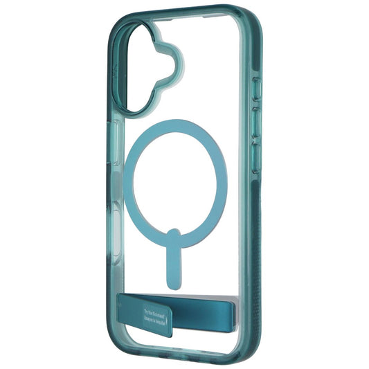 ZAGG Santa Cruz Snap Kickstand Case for MagSafe for Apple iPhone 16 - Retro Blue Cell Phone - Cases, Covers & Skins Zagg - Simple Cell Bulk Wholesale Pricing - USA Seller