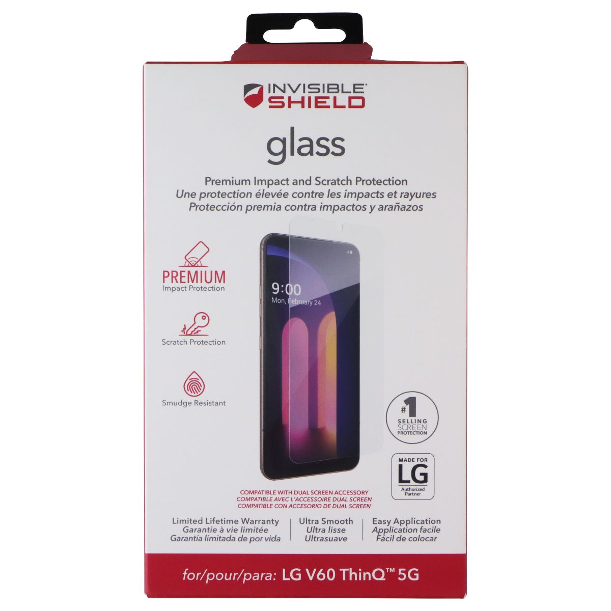 ZAGG Invisible Shield Glass Series Screen Protector for LG V60 ThinQ 5G