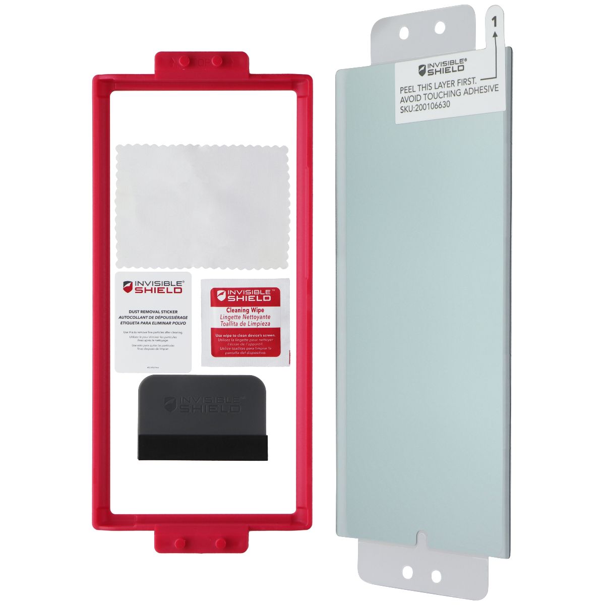 ZAGG (Glassfusion Visionguard+) Screen Protector for Galaxy Note20 Ultra 5G Cell Phone - Screen Protectors Zagg - Simple Cell Bulk Wholesale Pricing - USA Seller