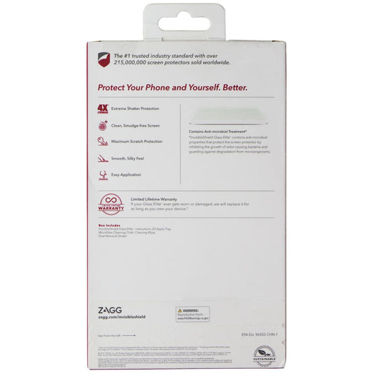ZAGG InvisibleShield (Glass Elite+) Tempered Glass for Galaxy A02s - Clear Cell Phone - Screen Protectors Zagg - Simple Cell Bulk Wholesale Pricing - USA Seller