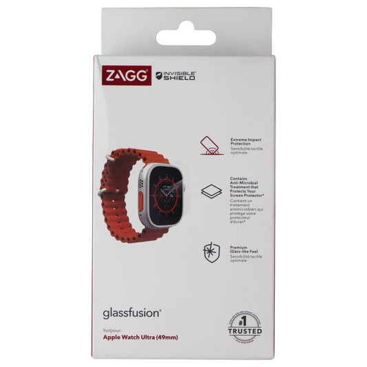 ZAGG Invisible Shield GlassFusion Screen Protector for Apple Watch Ultra (49mm) Smart Watch Accessories - Screen Protectors Zagg    - Simple Cell Bulk Wholesale Pricing - USA Seller