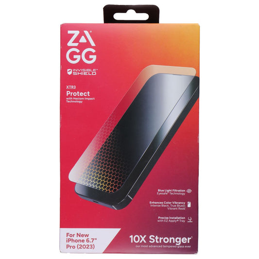 ZAGG Invisible Shield XTR3 Protect Screen Protector for Apple iPhone 15 Pro Max Cell Phone - Screen Protectors Zagg    - Simple Cell Bulk Wholesale Pricing - USA Seller