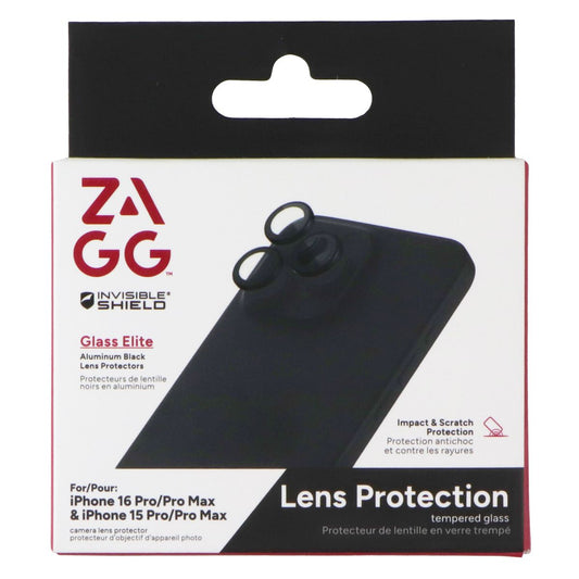 ZAGG InvisibleShield Glass Elite Lens Protector for iPhone 16 Pro/Max 15 Pro/Max Cell Phone - Screen Protectors Zagg - Simple Cell Bulk Wholesale Pricing - USA Seller