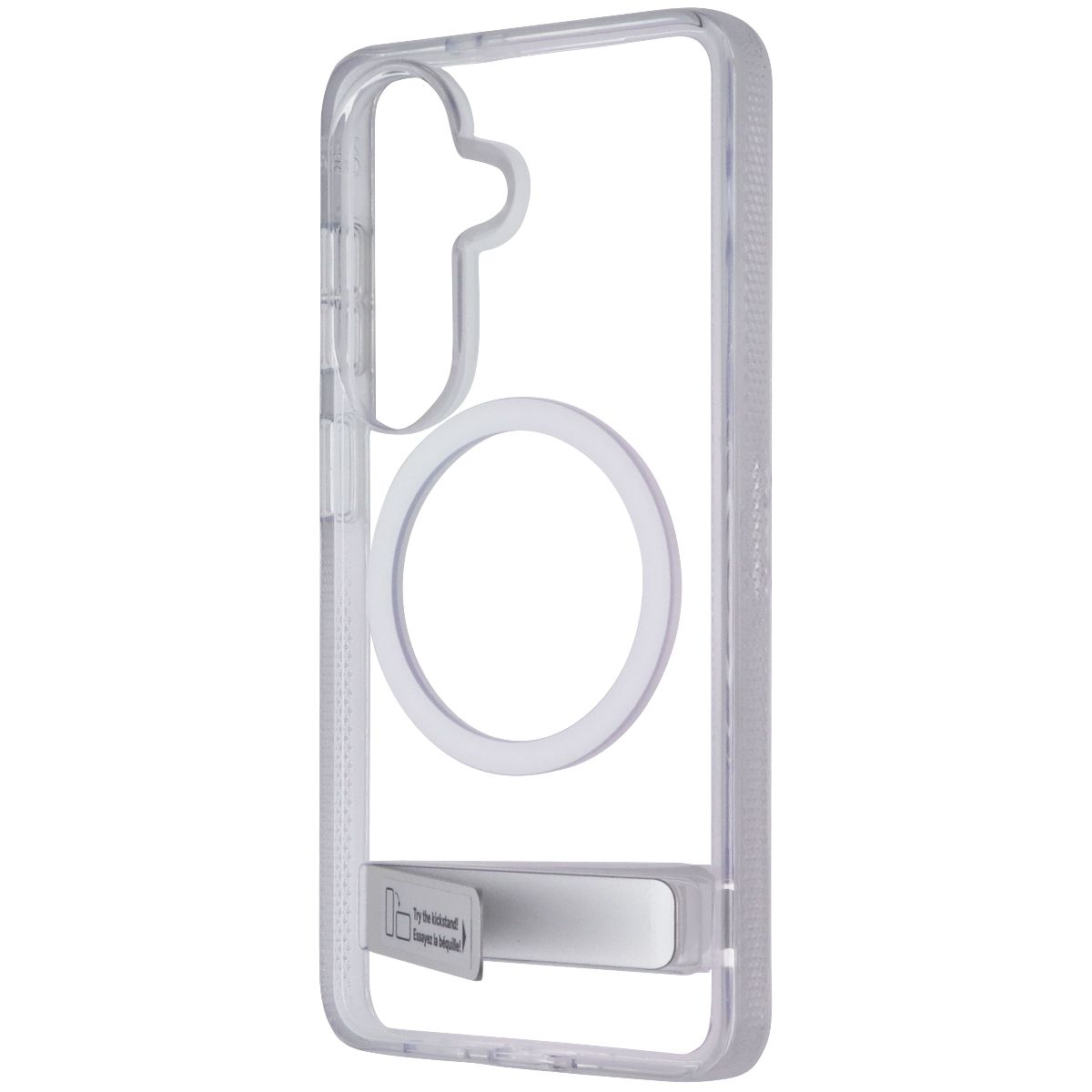 ZAGG Crystal Palace Snap Case with Kickstand for Samsung Galaxy S26 - Clear Cell Phone - Cases, Covers & Skins Zagg - Simple Cell Bulk Wholesale Pricing - USA Seller