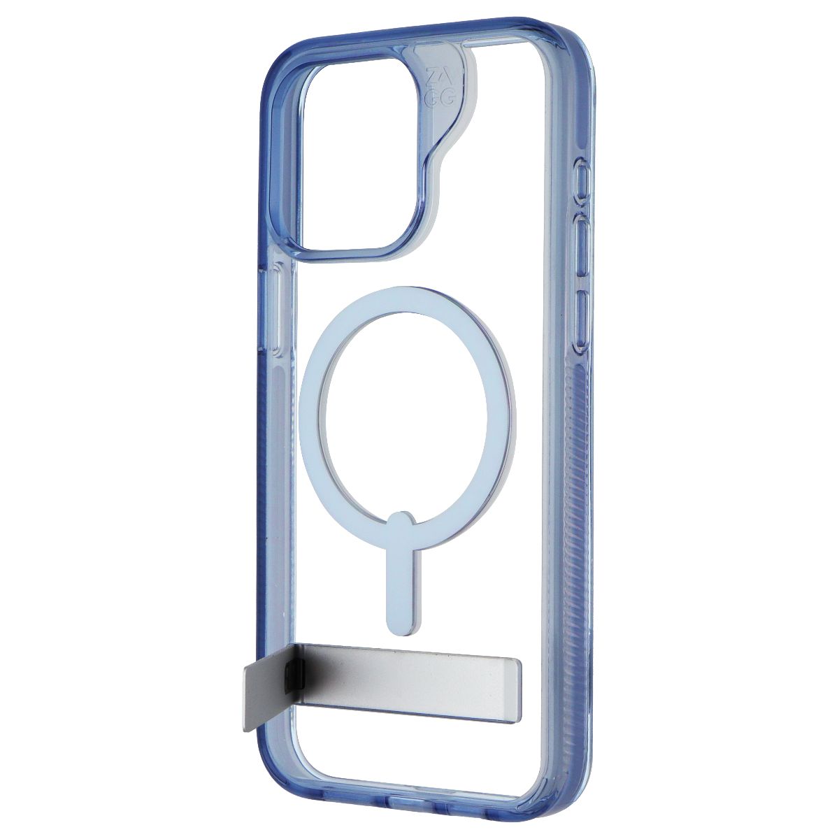 ZAGG Santa Cruz Kickstand Case for MagSafe for iPhone 15 Pro Max - Blue Cell Phone - Cases, Covers & Skins Zagg - Simple Cell Bulk Wholesale Pricing - USA Seller