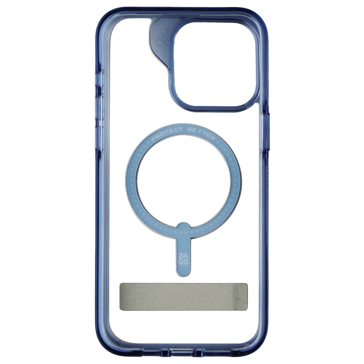 ZAGG Santa Cruz Kickstand Case for MagSafe for iPhone 15 Pro Max - Blue Cell Phone - Cases, Covers & Skins Zagg - Simple Cell Bulk Wholesale Pricing - USA Seller