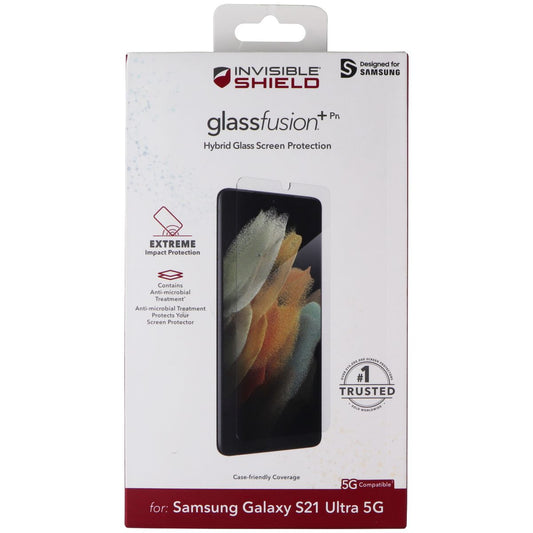 ZAGG InvisibleShield (GlassFusion+) Hybrid Glass for Galaxy S21 Ultra 5G - Clear