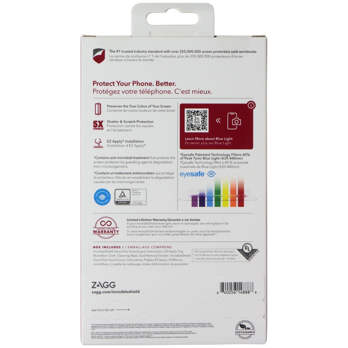 ZAGG Smart Bundle for iPhone 13 mini w/ Case, Glass, & Chargers (AUS Plug) Cell Phone - Cases, Covers & Skins Zagg - Simple Cell Bulk Wholesale Pricing - USA Seller