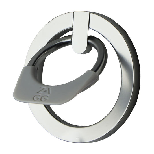 ZAGG Ring Snap 360 - Ring Grip/Kickstand for MagSafe for iPhones - Nickel Cell Phone - Mounts & Holders Zagg - Simple Cell Bulk Wholesale Pricing - USA Seller