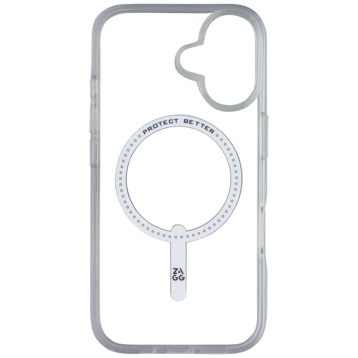 Zagg Crystal Palace Snap Case for MagSafe for Apple iPhone 16 - Crystal Clear Cell Phone - Cases, Covers & Skins Zagg - Simple Cell Bulk Wholesale Pricing - USA Seller