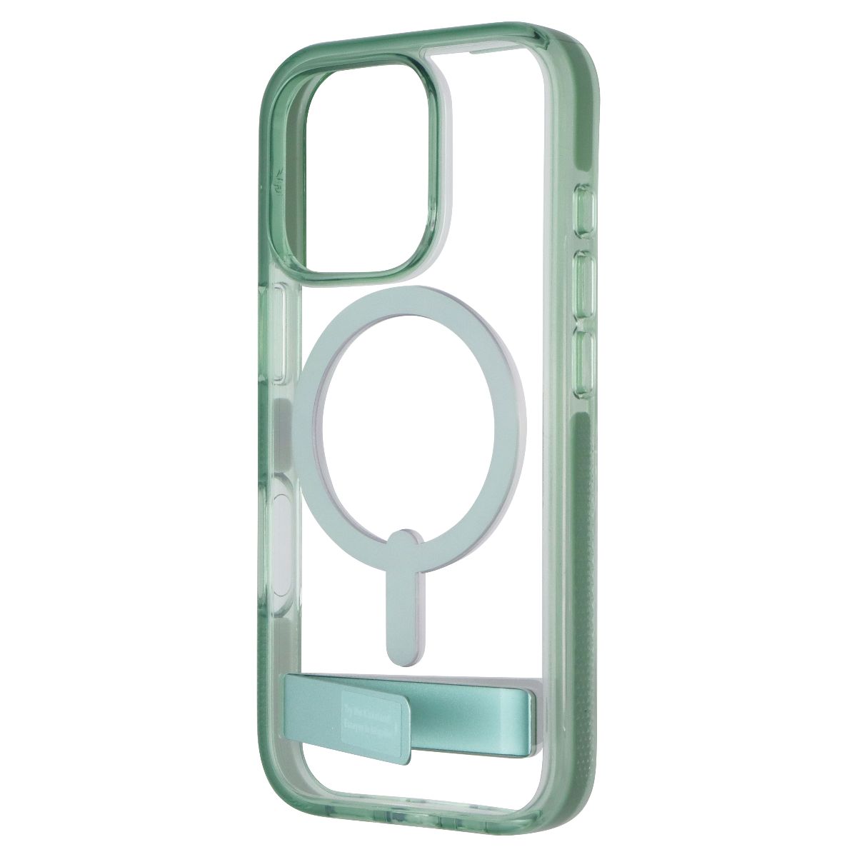 ZAGG Santa Cruz Kickstand Case for MagSafe for Apple iPhone 16 Pro - Green Cell Phone - Cases, Covers & Skins Zagg - Simple Cell Bulk Wholesale Pricing - USA Seller