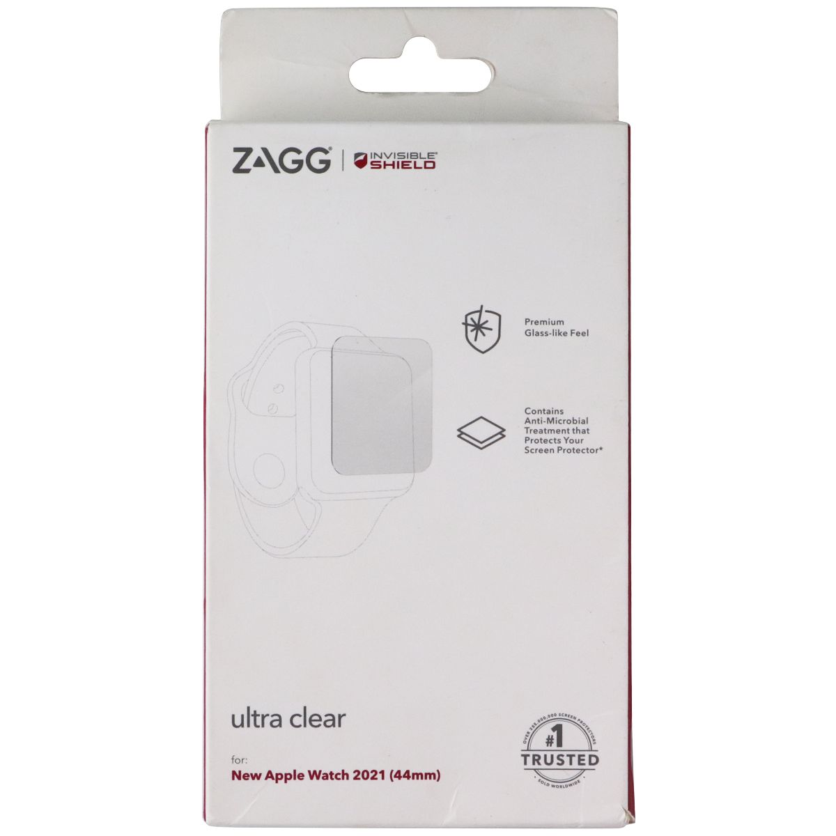 ZAGG Ultra Clear Series Screen Protector for Apple Watch 2021 (44mm) & More