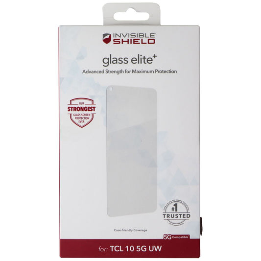 ZAGG InvisibleShield Glass Elite+ Screen Protector for TCL 10 5G UW - Clear Cell Phone - Screen Protectors Zagg    - Simple Cell Bulk Wholesale Pricing - USA Seller