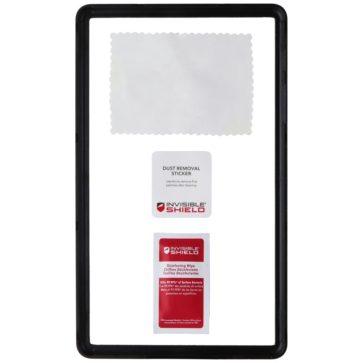 ZAGG InvisibleShield (Glass Elite VisionGuard+) Screen Protector for TCL Tab 8 iPad/Tablet Accessories - Screen Protectors Zagg - Simple Cell Bulk Wholesale Pricing - USA Seller