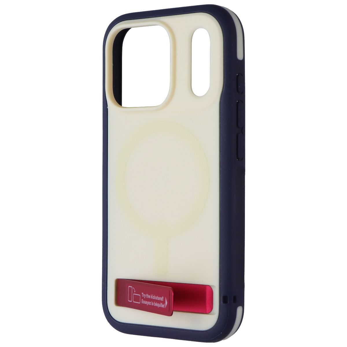 ZAGG Sedona Snap Case With Kickstand for Apple iPhone 17 Pro - Red Light & Blue Cell Phone - Cases, Covers & Skins Zagg - Simple Cell Bulk Wholesale Pricing - USA Seller