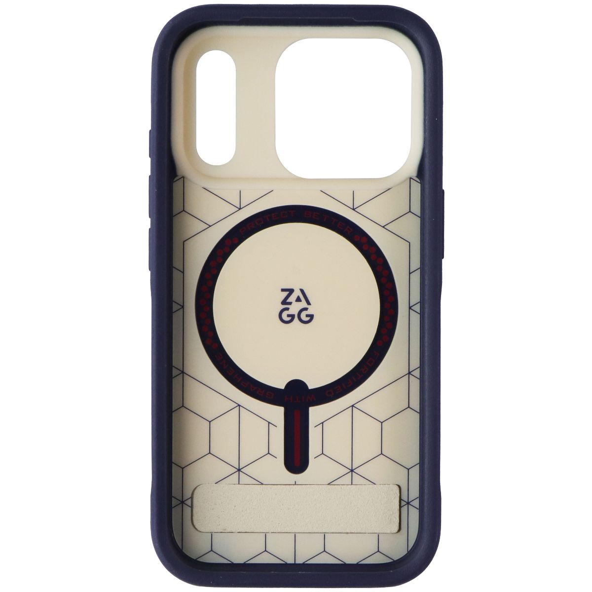 ZAGG Sedona Snap Case With Kickstand for Apple iPhone 17 Pro - Red Light & Blue Cell Phone - Cases, Covers & Skins Zagg - Simple Cell Bulk Wholesale Pricing - USA Seller